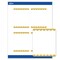 Avery Printable Rectangle Labels, Gold Edge Dots, 4" x 3-1/3", Matte White Rectangle Labels, Permanent, Laser/Inkjet, 40ct, Great for Product Labels